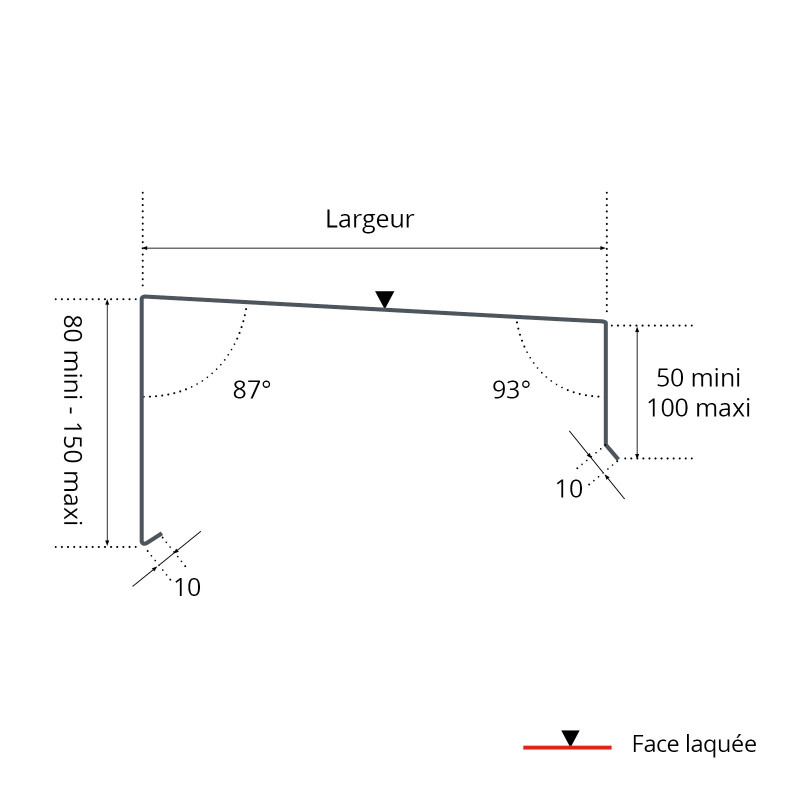 Finition horizontale et couvertine d'acrotère Bacacier — free download