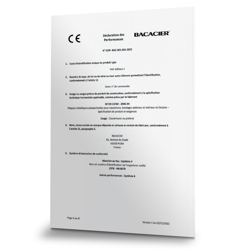 DOP FACADEO, SINUS B, CASCADEO ET LANDRYBAC Bardage