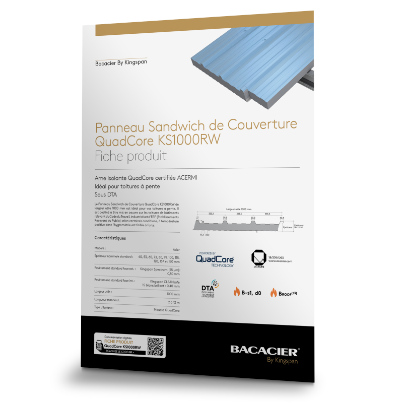 Fiche produit QuadCore KS1000RW