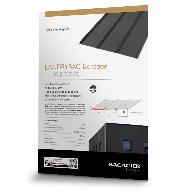 Fiche produit LANDRYBAC® Bardage